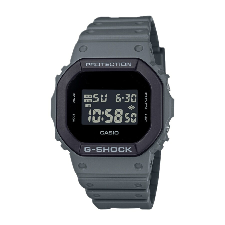G-SHOCK(ジーショック) 【国内正規品】DW-5610UU-8JF 20気圧防水 グレー DW-5610UU-8JF