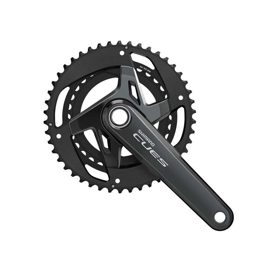 シマノ(SHIMANO)/サイクル CUES FC-U8000-2 チェーンホイール/クランクセット 170mm 46/32T(2x11S)