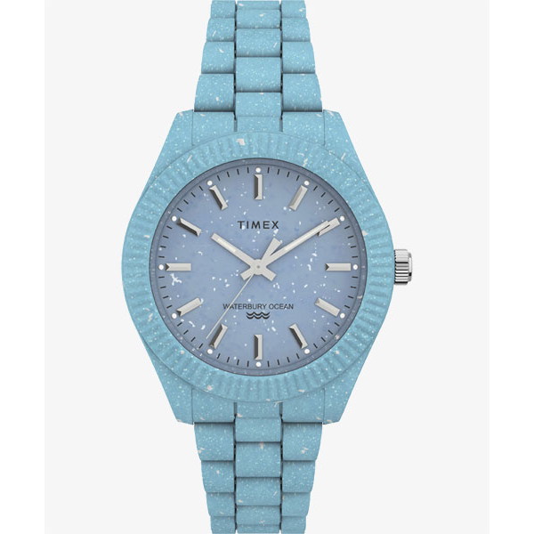 TIMEX(引き分けメックス) 【国内置き目品】ウォーターベリーオーシャン 37粍 青色【再利用原料品】 tw2v33200