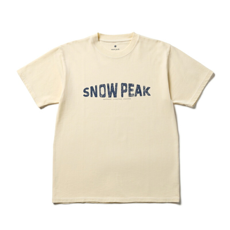 スノーピーク(snow peak) Recycled Cotton Dyed T-Shirt SP 全3色 全2サイズ