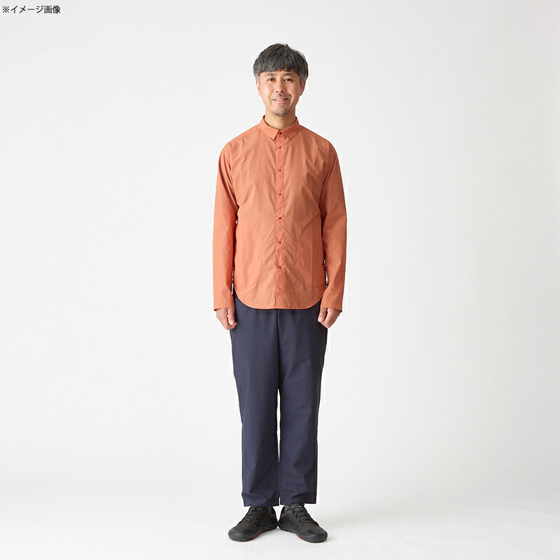 アクシーズクイン(AXESQUIN) Hutte Shirt L マンゴ 011134｜ナチュラム キャンプ専門店