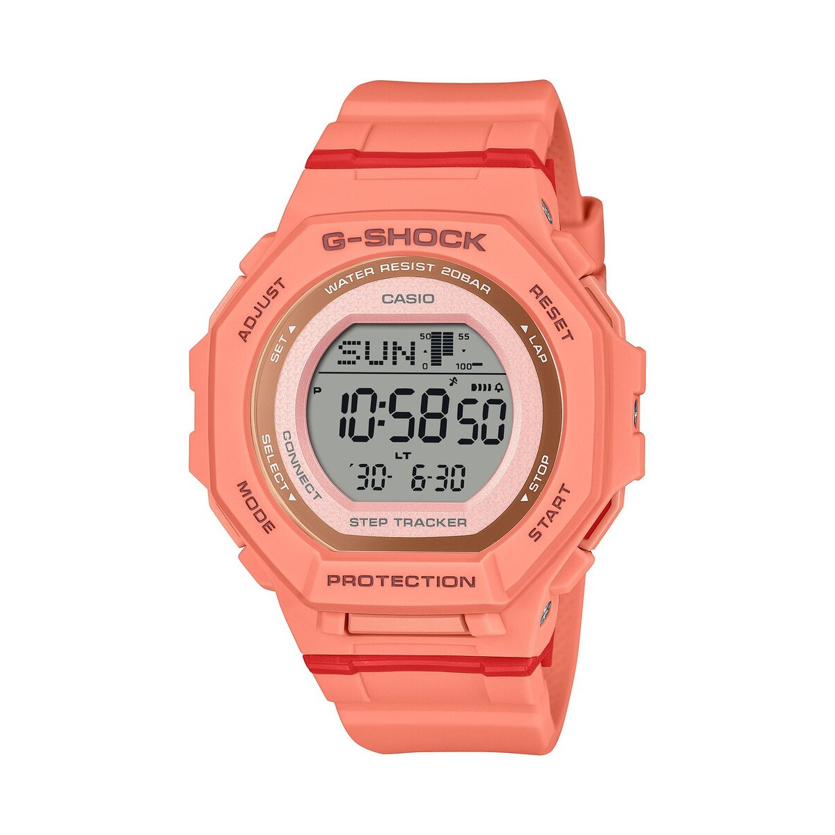 G-SHOCK(ジーショック) 【国内定め事品】GMD-B300SC-4JF 20空圧雨合羽 コーラルオレンジ色 GMD-B300SC-4JF