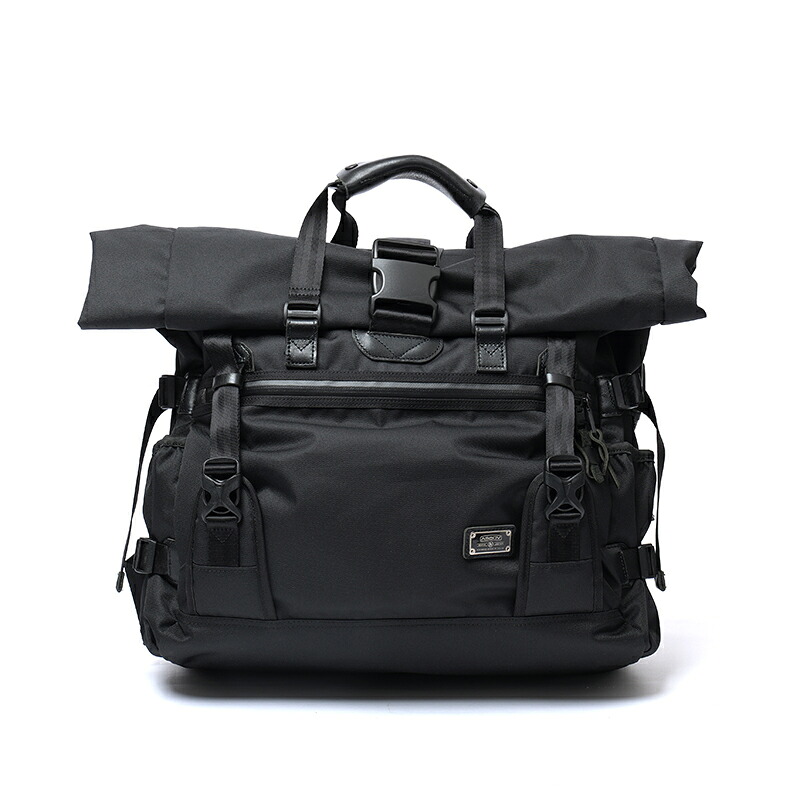 AS2OV(アッソブ) CORDURA DOBBY 305D 2WAYBAG-BLACK BK 061406-10