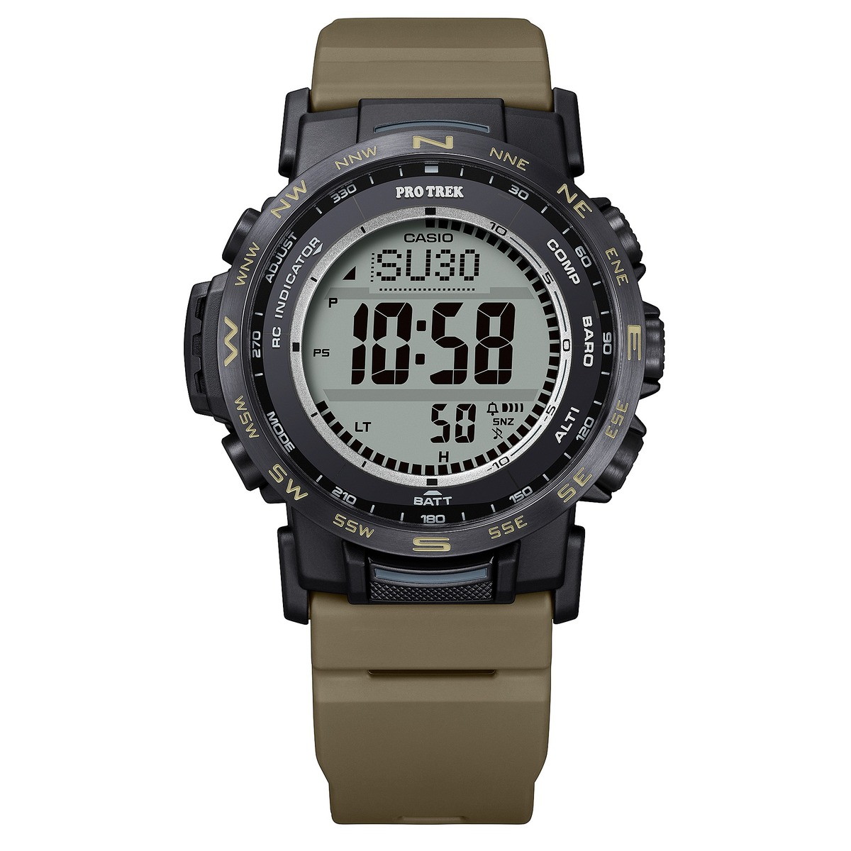 PROTREK(プロトレック) 【国内正規品】PRW-35LD-5JF 10気圧防水 ダークコヨーテ PRW-35LD-5JF｜ナチュラム キャンプ専門店