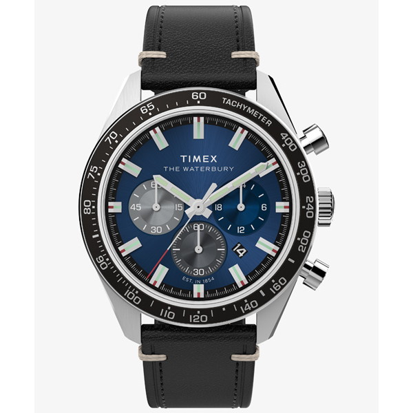 TIMEX(五分五分メックス) 【国内定め事品】お水木ノ実 伝統的 クロノグラフ 黒いこと TW2Y18600
