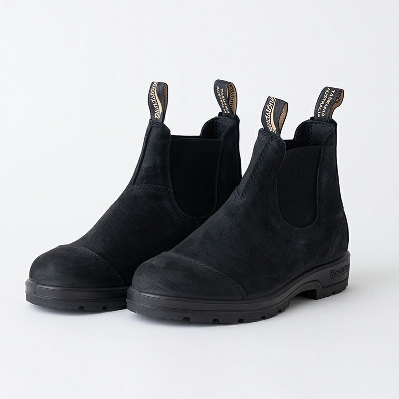 Blundstone(ブランド名石ころ) [CLASSICS]BS2547 スムースレザー サイドゴアブーツ 8 ぺブル黒いこと BS2547196