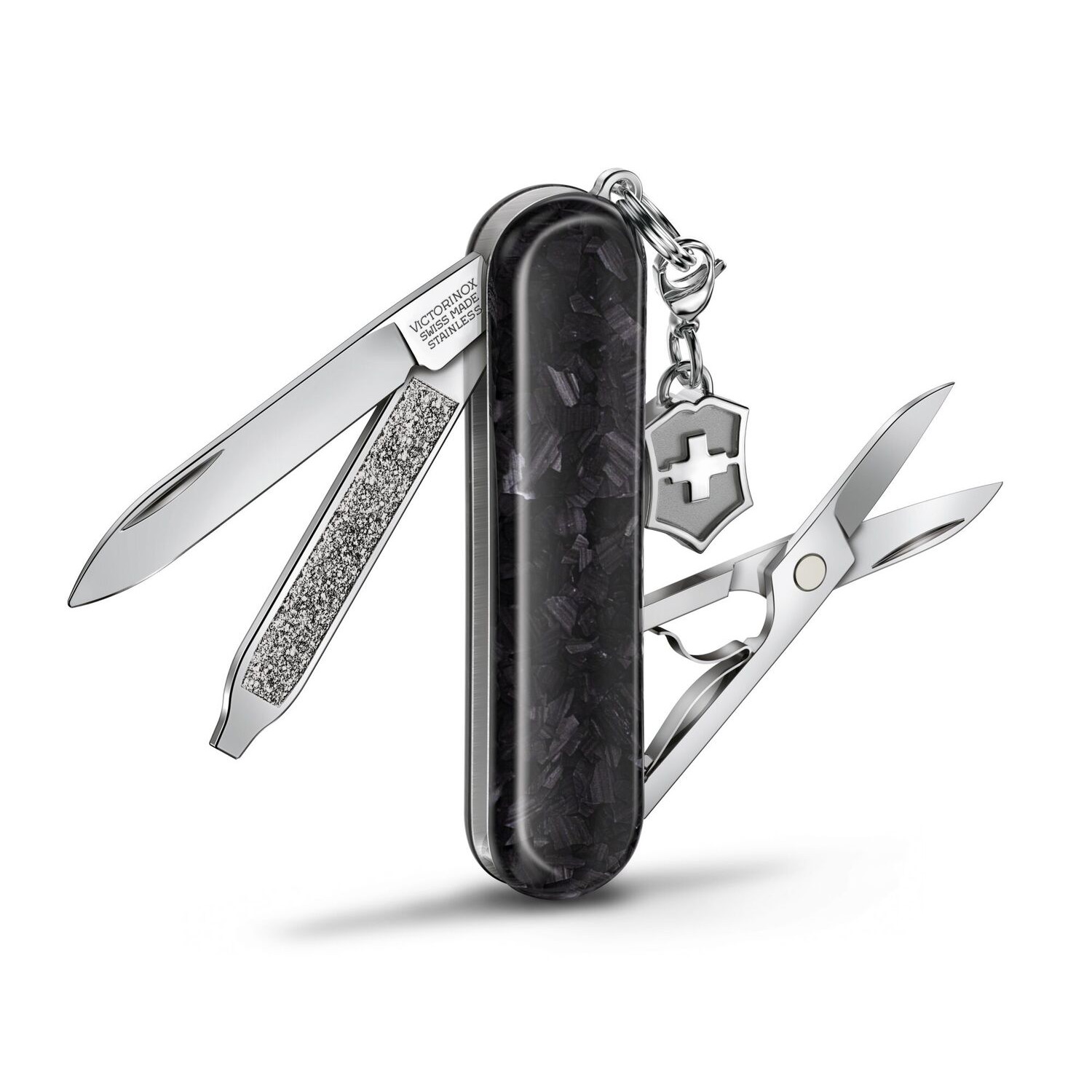 VICTORINOX(ビクトリノックス) 【国内正規品】クラシック Brilliant Carbon 58mm Carbon 0.6221.90