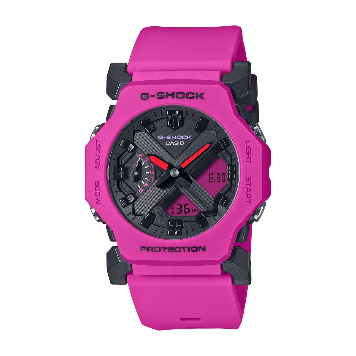 G-SHOCK(ジーショック) 【国内定め事品】GA-2300-4AJF 20空圧雨合羽 さくら色 GA-2300-4AJF