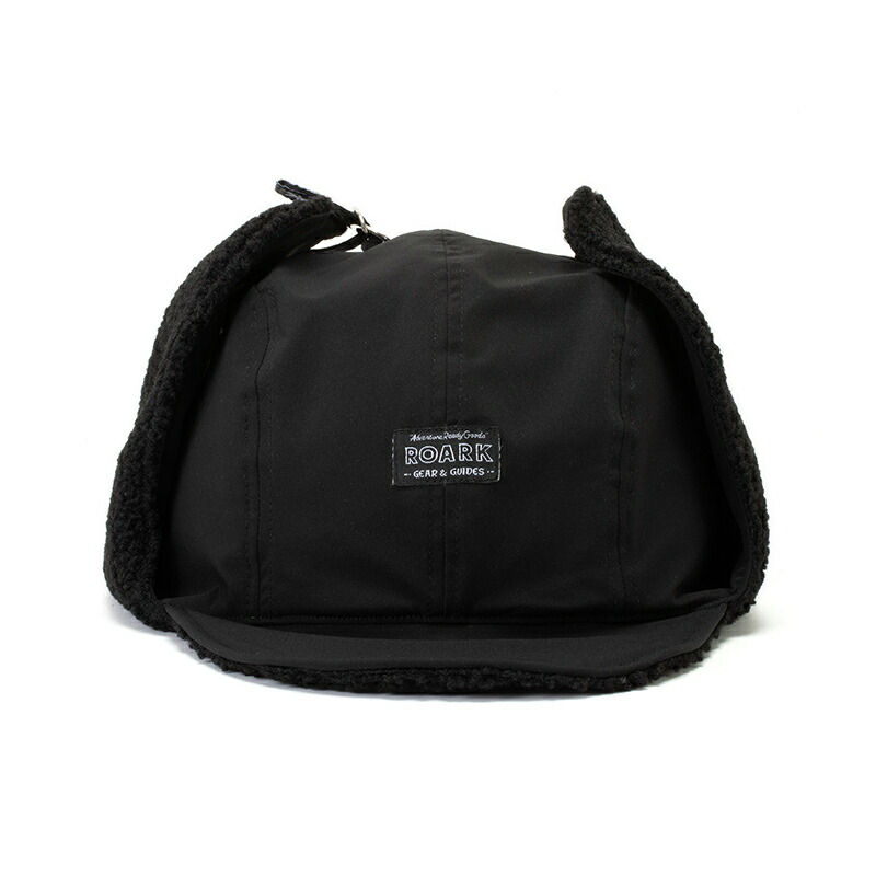 ROARK(ロアーク) CAMP FLIGHT CAP - HIGH ONE SIZE BLACK RHJ1171-BLK