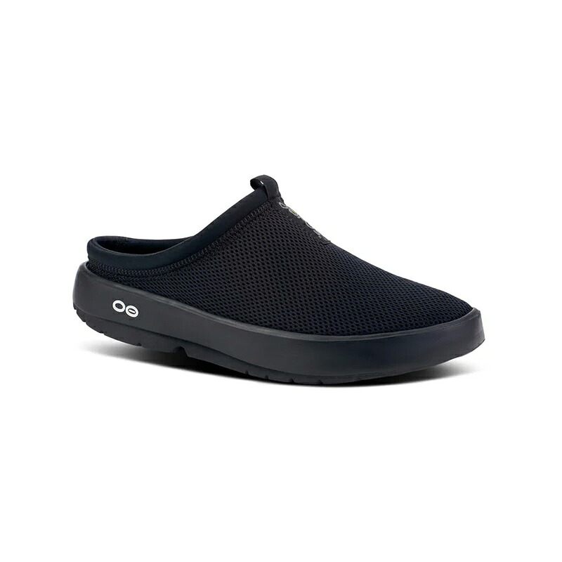 OOFOS(ウーフォス) Women s OOcOOzie Sport Mule-Black/Black 200079 全3サイズ