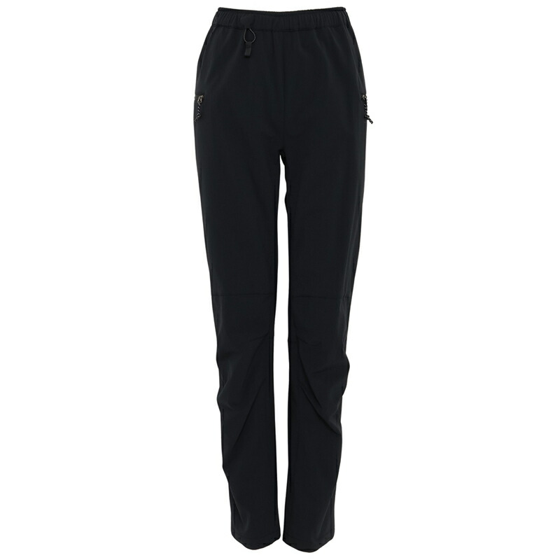 アクシーズクイン(AXESQUIN) Women's Wool Trek Jersey Pant M ブラック 012064｜ナチュラム キャンプ専門店