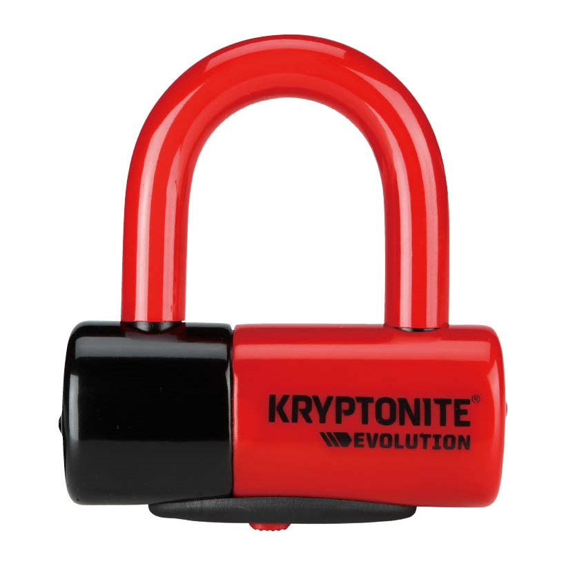 KRYPTONITE(クリプトナイト) 系統発生 レコード盤鍵を掛ける 赤いこと LKU04701 ロック-スポーツ・アウトドア-自転車用アクセサリー