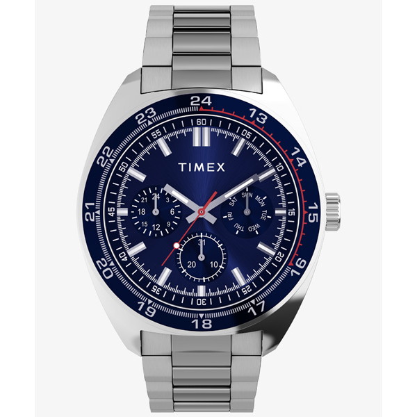 TIMEX(タイ王国メックス) 【国内定まり品】ウェストン しろがね色/青碧 TW2Y22700