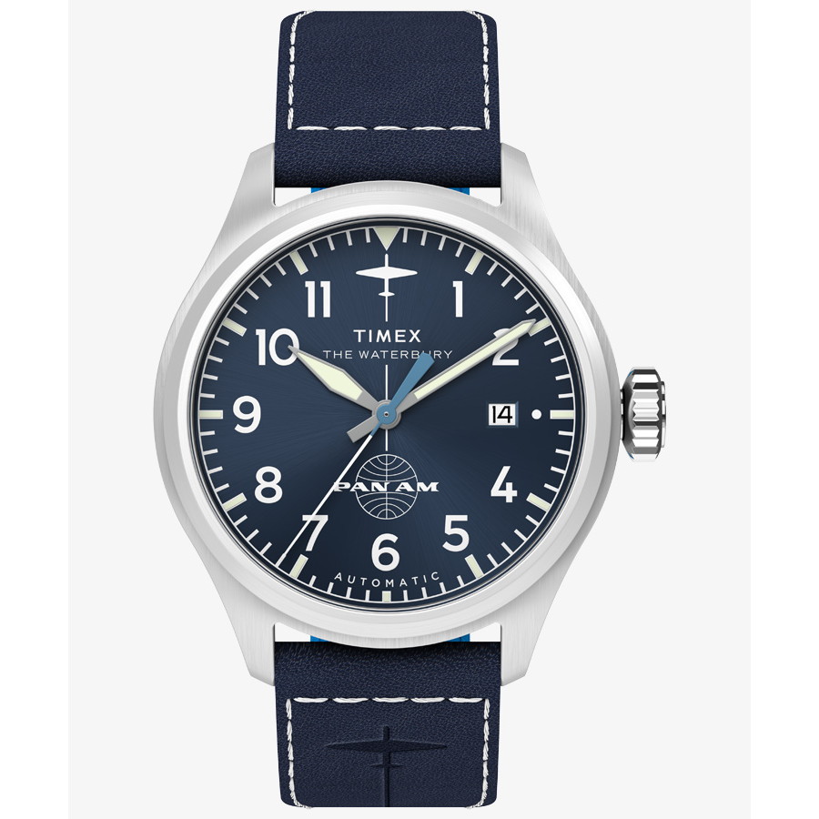 TIMEX(タイメックス) 【国内正規品】TIMEX x Pan Am ウォーターベリー オートマチック ブルー/ブルー TW2Y38800