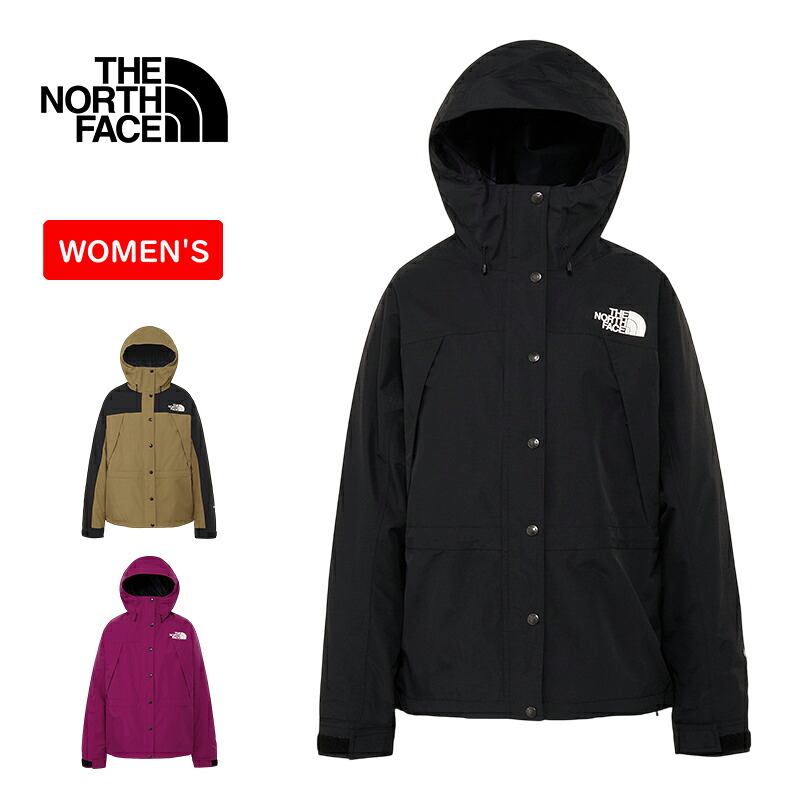 THE NORTH FACE(ザ・ノース・フェイス) マウンテンライトジャケット レディース M 黒いこと×古典派音楽カーキ(CK) NPW62550