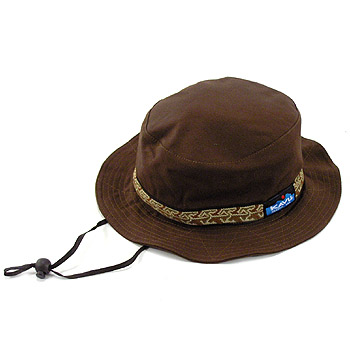 Strap Bucket Hat(ストラップ バケット ハット) L チョコレート