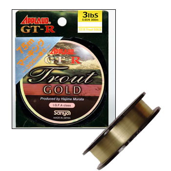 APPLAUD GT-R TROUT GOLD 300m 3lb シャンパンゴールド