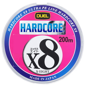 milky blue NEW from Japan Duel PE line hardcore X8 150m 0.6 No 