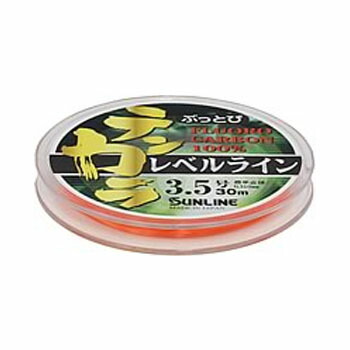 サンライン ぶっとびテンカラレベルライン 30m 3.5号