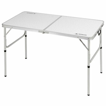 キャプテンスタッグ(CAPTAIN STAG) ラフォーレ アルミツーウェイテーブル(アジャスター付) M 60×120cm UC-510