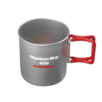 Tiマグカップ 400FH 380ml レッド