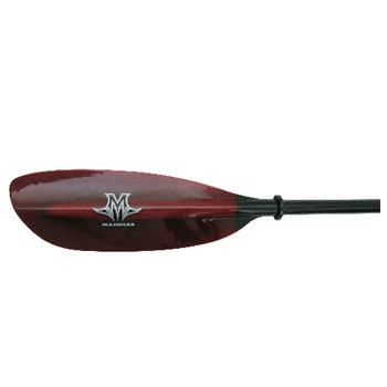 MARSYAS(マーシャス) ファイバーグラス パドル(Fiberglass Paddle) 2P 220cm Red 大型便画像