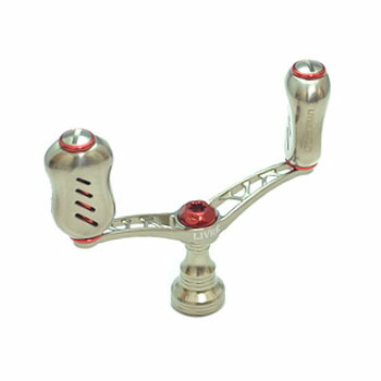 リブレ(LIVRE) WING(ウイング) シマノS2用 80mm TIR(チタン&times;レッド) WD80-FIS2-TIR｜ナチュラム 支店