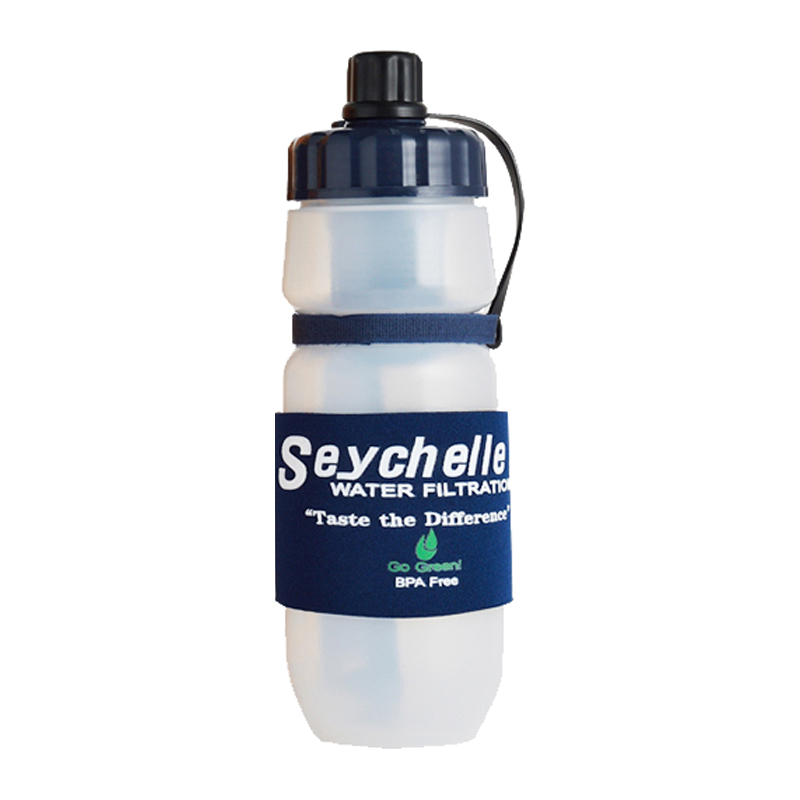 浄水器·タンク セイシェル(Seychelle) 携帯浄水ボトル PT(旧名:サバイバルプラス) 600ml GDX-SB2
