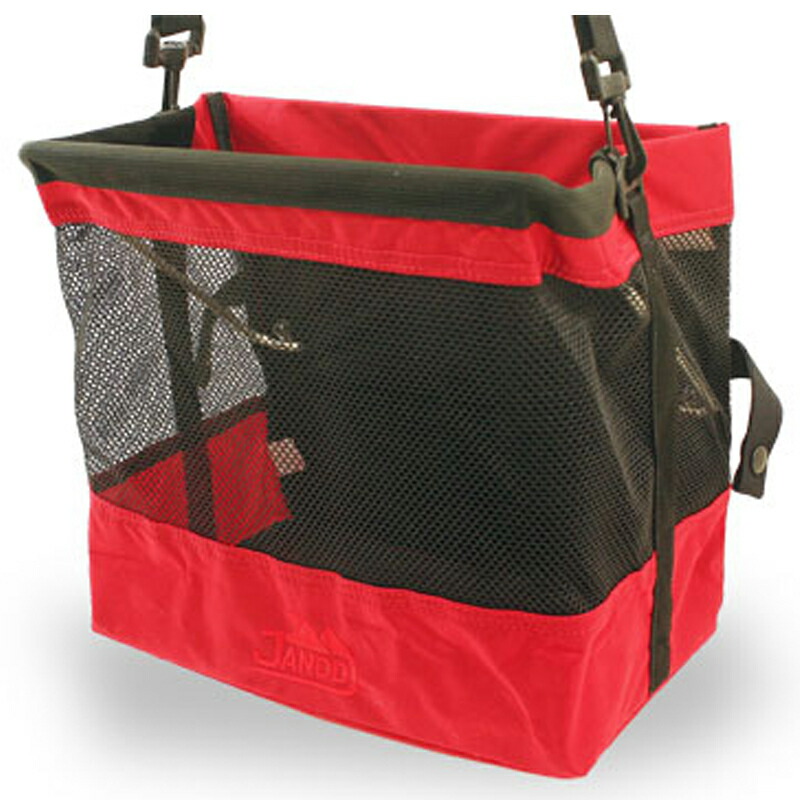 ジャンド(JANDD) Grocery Bag Pannier 折りたたみサドルバッグ サイクル/自転車 21L レッド FGBP