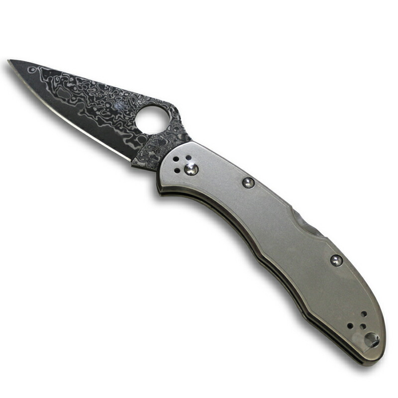 楽天市場】 Spyderco(スパイダルコ) エンデューラ4 ダマスカス