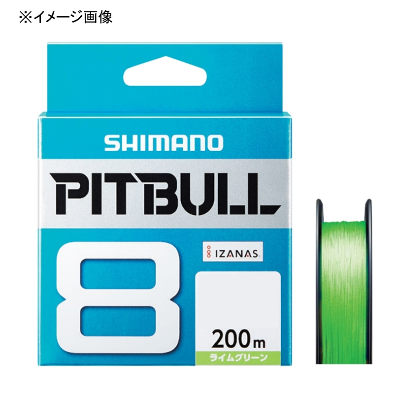 シマノ SHIMANO PL-M68R PITBULL ピットブル 8 200m 2.0号 ライムグリーン 57321 古典