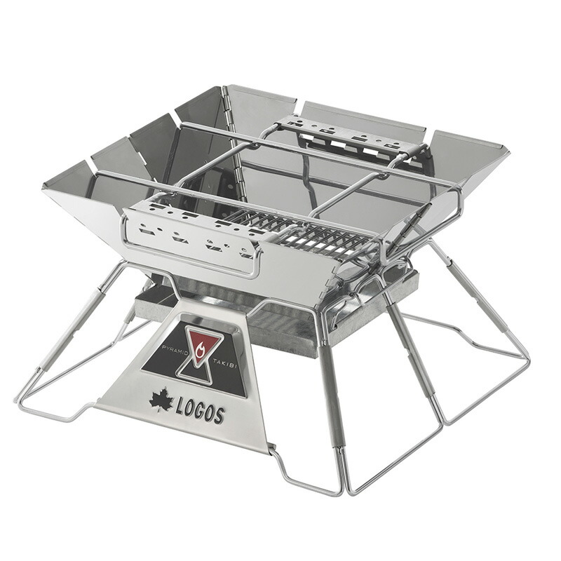 楽天市場】ロゴス The ピラミッドTAKIBI M LOGOS 81064163 焚火台