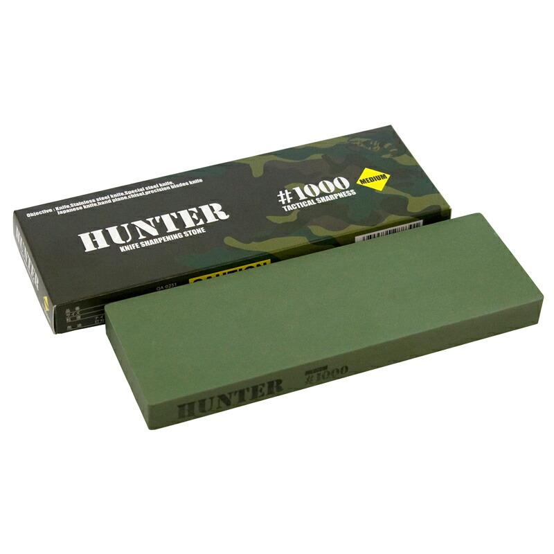 ナニワ  HUNTER #1000 ステンレスナイフ用砥石 楽天市場】 ナニワ研磨(NANIWA KENMA) HUNTER #1000 ステンレスナイフ