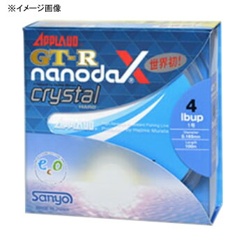 GT-R nanodaX Crystal Hard 100m 8lb クリスタルクリアー
