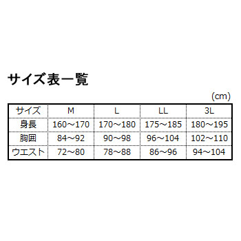 エバーグリーン(EVERGREEN) EGホットスーツ2 EGHS-02 3L ブラック