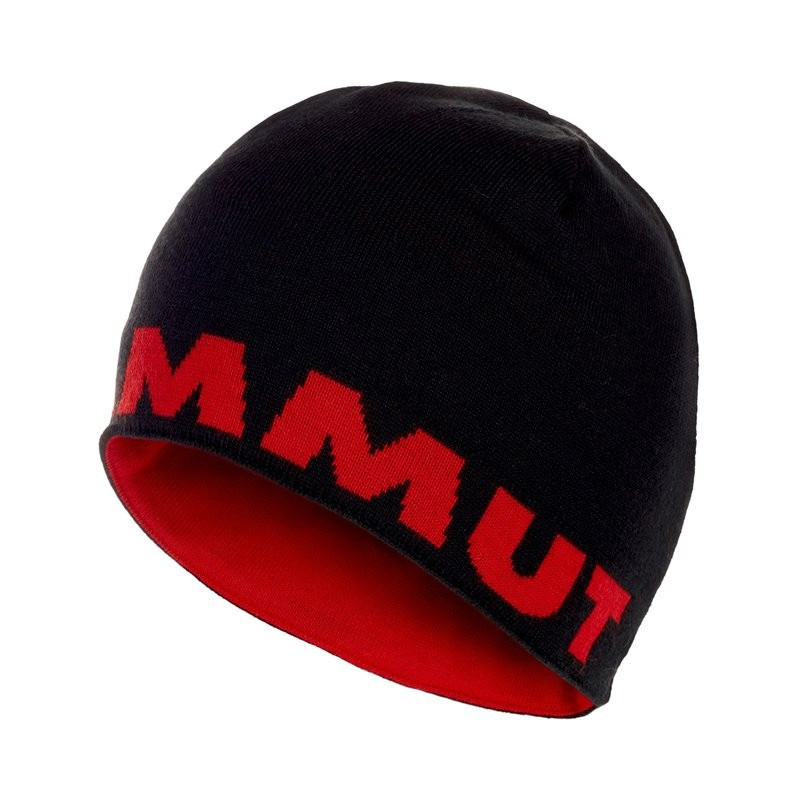 Mammut Logo Beanie ワンサイズ black-magma