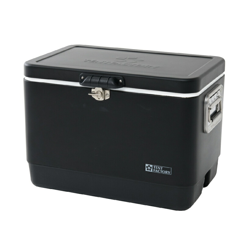 メタルクーラー スチールボックス L 51L/Lサイズ BK
