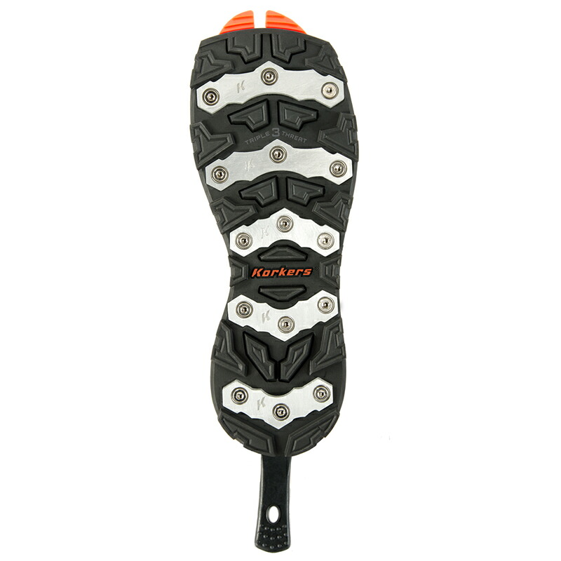 KORKERS(コーカーズ) Triple Threat Aluminum Bar Sole(トリプルスレットアルミバーソール) US10 FA3075-10|ナチュラム 支店