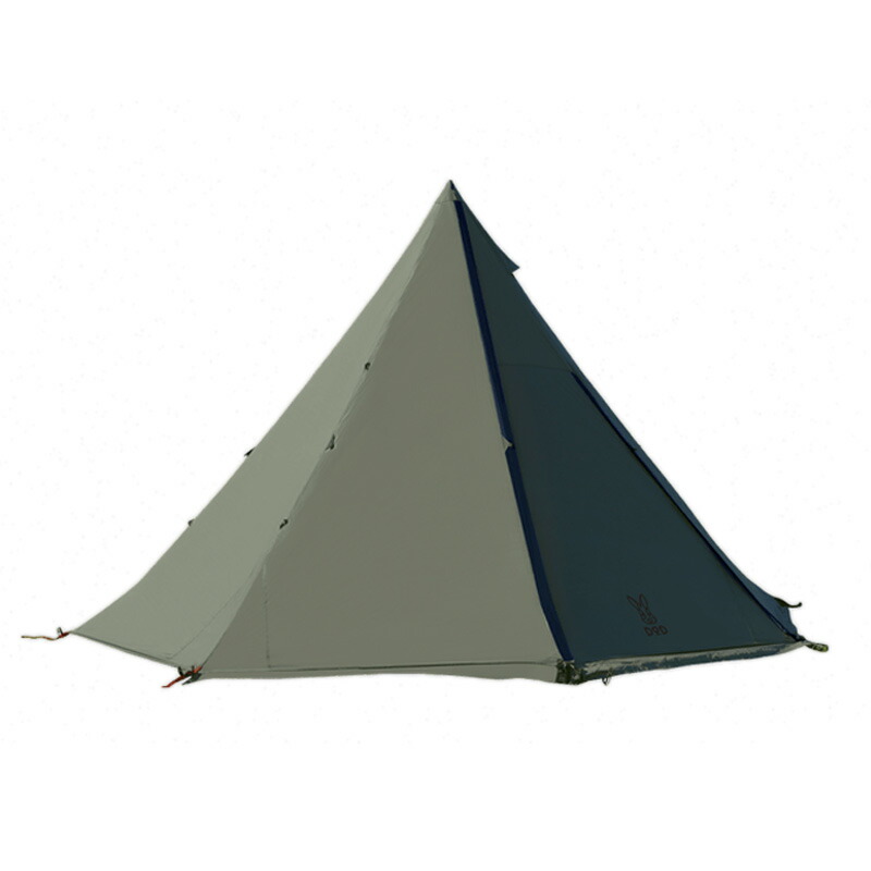【美品】DOD ヤドカリテント T6-662-GY カーキグレー ヤドカリテント（カーキグレー） T6-662-GY - DOD（ディーオー