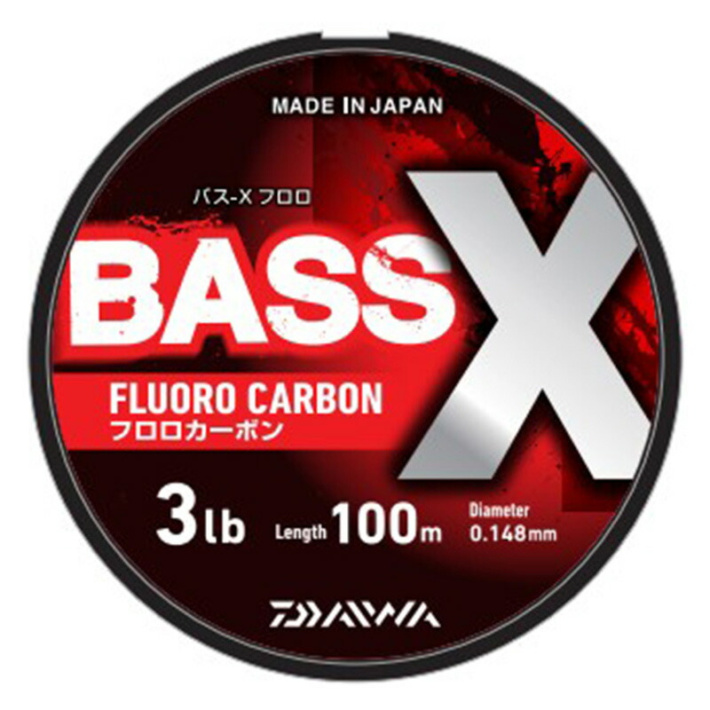 バス-X フロロ 100m 5号/20lb ナチュラル