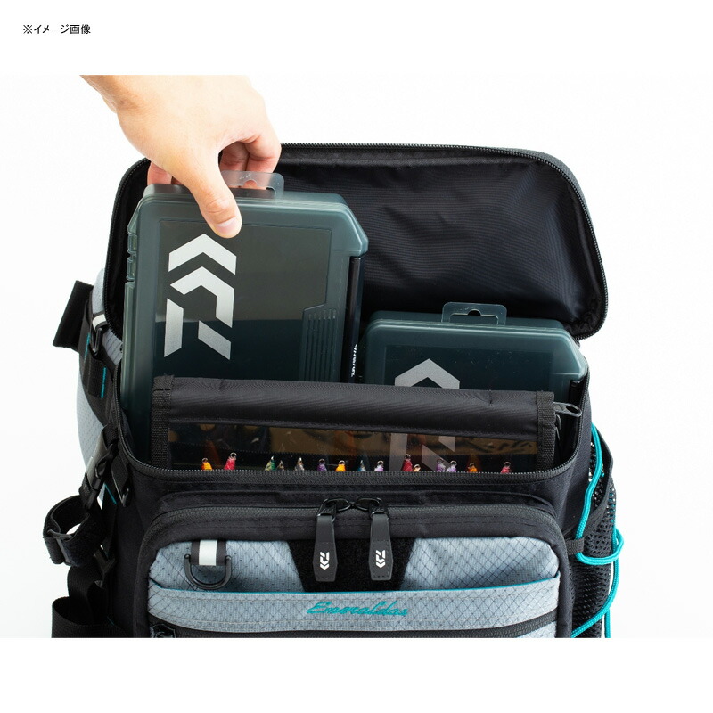 タックルバッグ ダイワ Daiwa エメラルダス タクティカル ヒップバッグ B ブルー