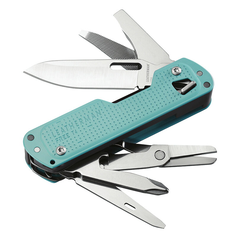 マルチツール 十徳ナイフ 人気商品 Leatherman レザーマン Lm Free T4 Arctic 72366 Revista Facene Com Br