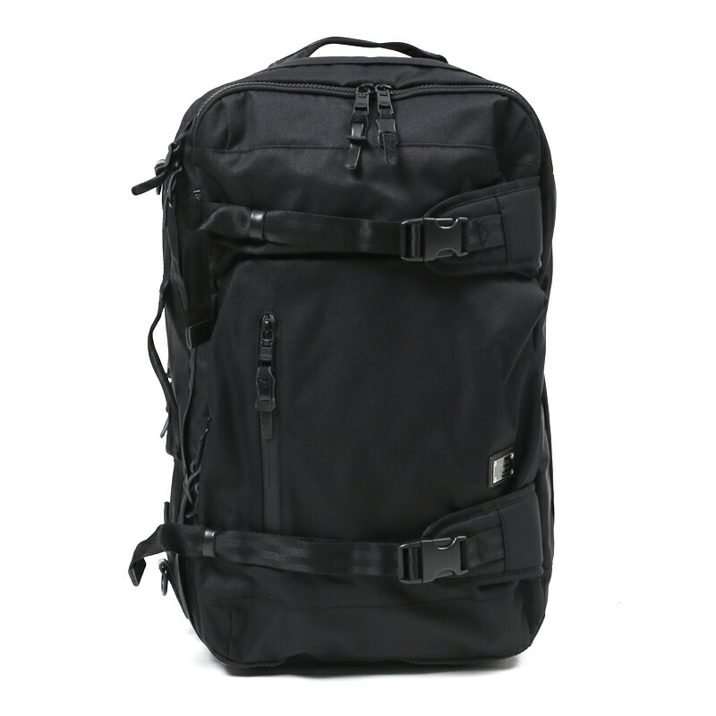 AS2OV(アッソブ) CORDURA DOBBY 305D 3WAY BAG 38L/M BLACK 061408-10|ナチュラム 支店