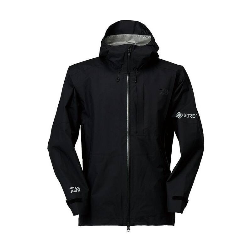 釣り用レインウェア レインパンツ ダイワ Daiwa Dr 1921j Gore Tex Infinium レインジャケット L ブラック