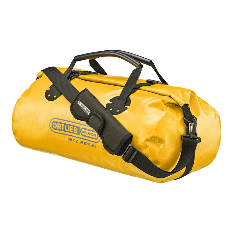 ORTLIEB(オルトリーブ) ラックパック M ボストンバッグ 防水 アウトドア 31L M サンイエロー OR-K62H7