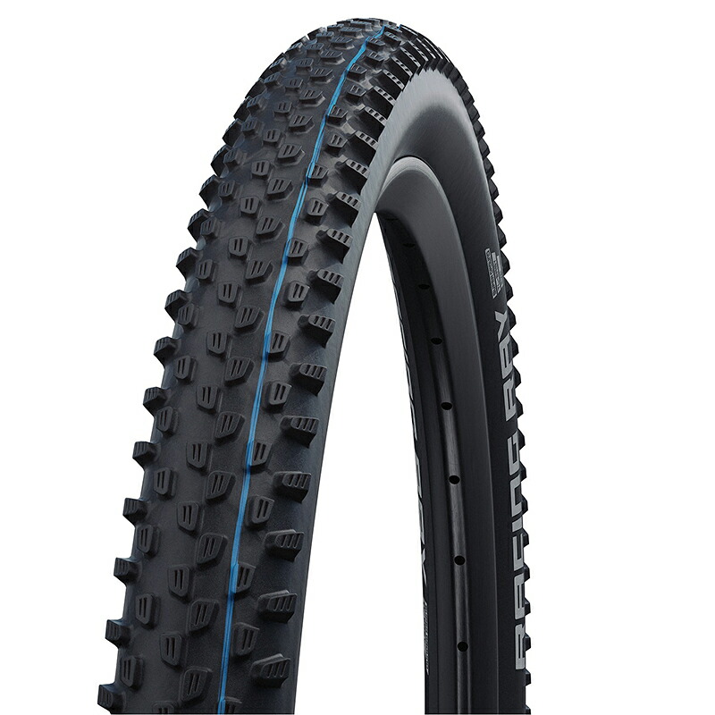 SCHWALBE(シュワルベ) 【正規品】レーシングレイ MTBタイヤ クロスカントリー サイクル/自転車 29×2.35 ブラック(ETRTO:60-622) SW-11654028.01