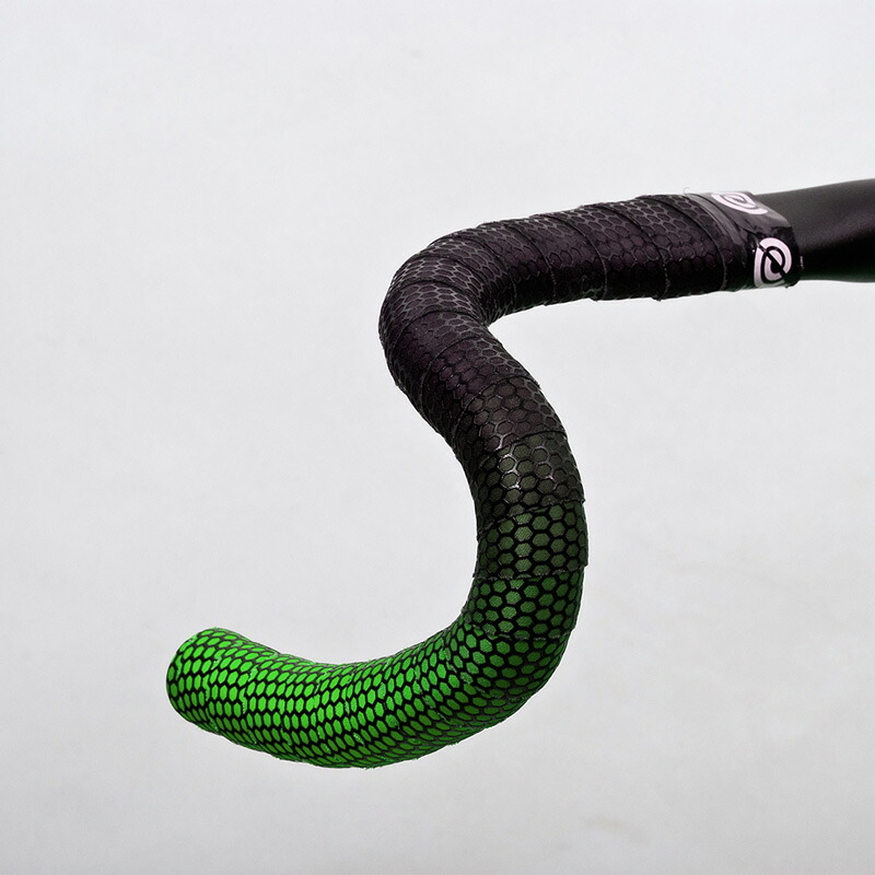 BIKE RIBBON(バイクリボン) 【正規品】 グレードプラス バーテープ グリーン BR-GD06
