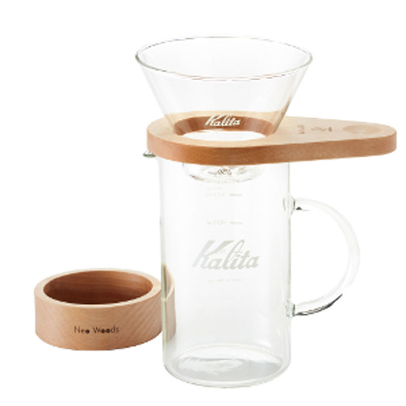 カリタ(Kalita) WDG-185 シズクガタS 透明×ナチュラル WDG-185