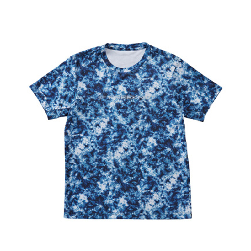 ハヤブサ フリーノット UVメッシュTシャツ Y1647 M 70 ブルー