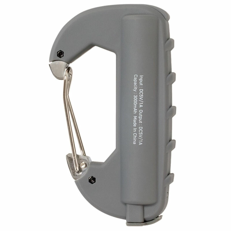 ポイント10倍】 カラビナバッテリー CARABINER EL エルコミューン CRB-004 グレー COMMUN BATTERY バッテリー・充電器